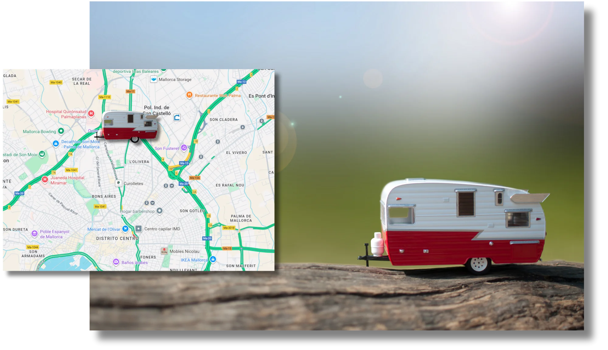 Gestión de alquiler de caravanas - ZonnaGPS